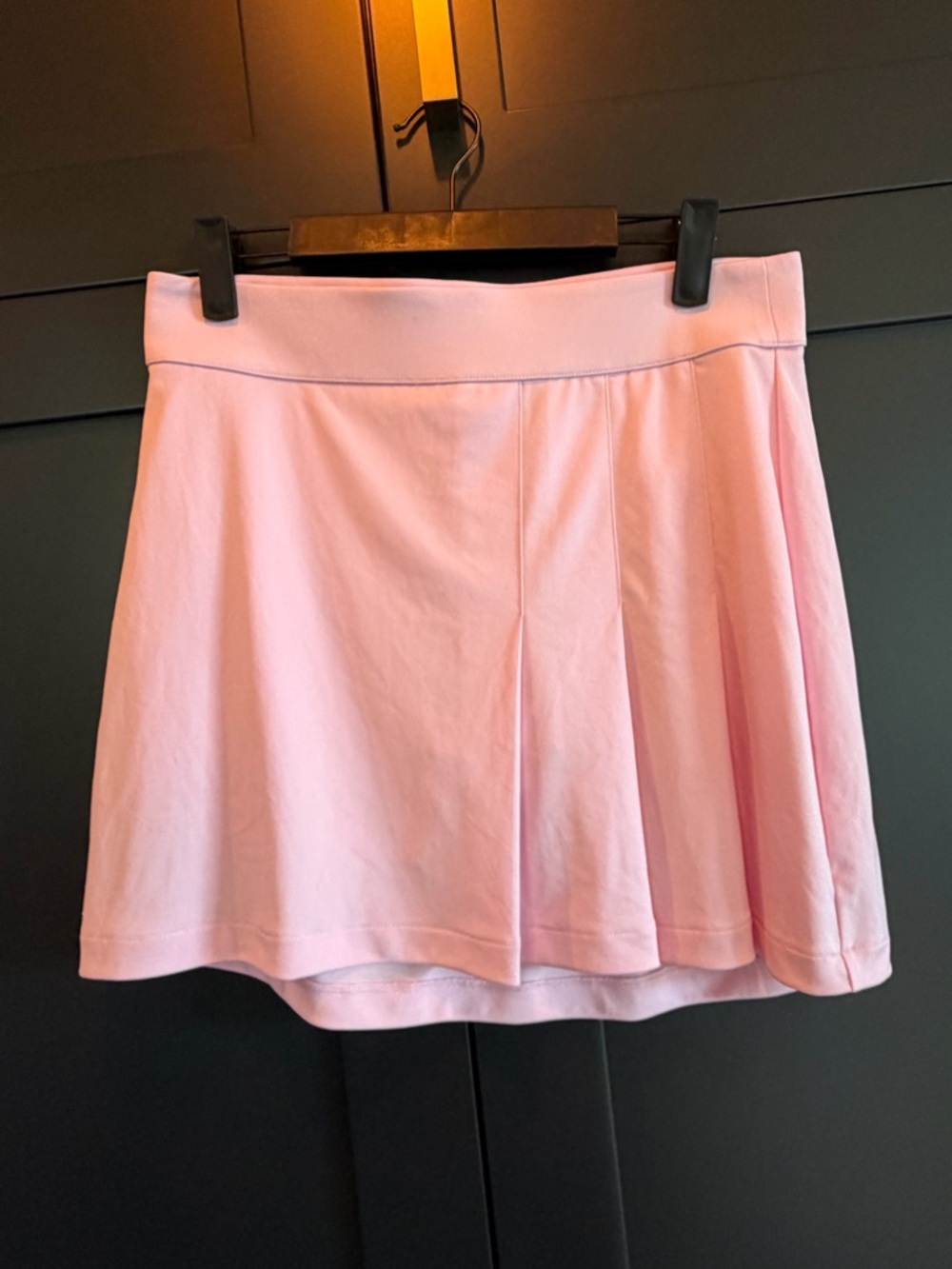 J.Lindeberg Light Pink Pleated Skort
